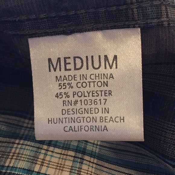 Mens button down short sleeve - Picture 7 of 7